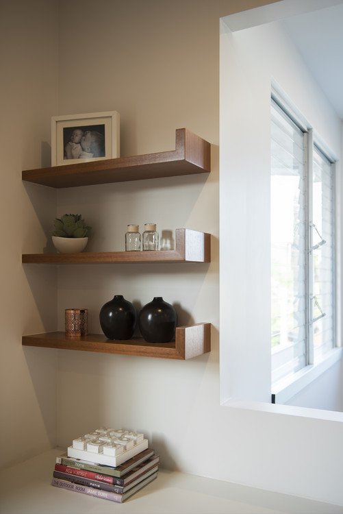 Custom made shelving