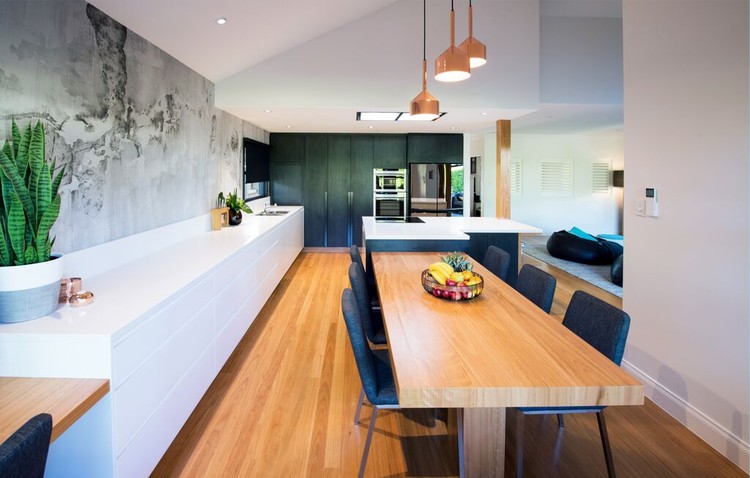 Contemporary Kitchen and Dining|Open plan living